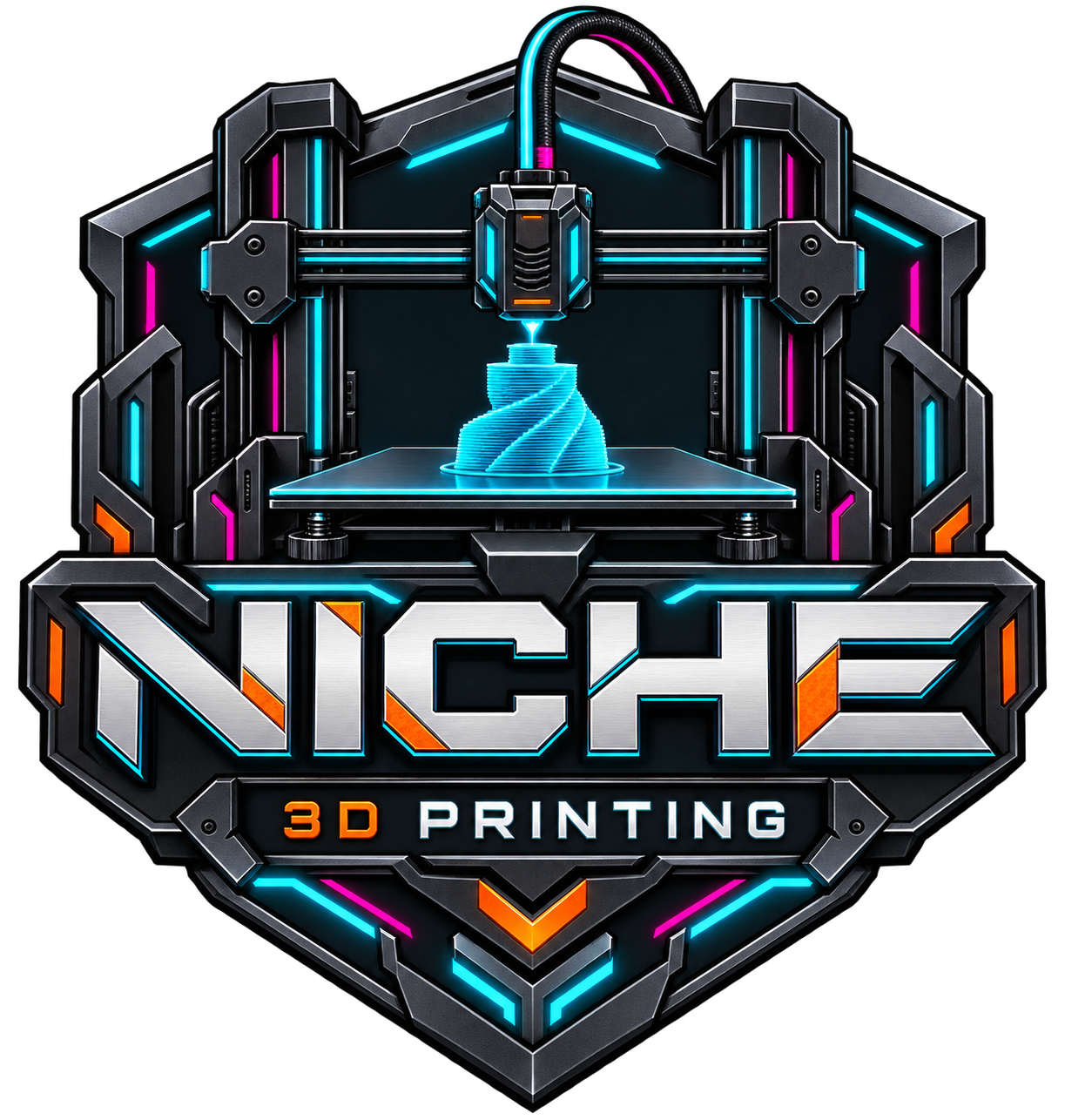 Niche 3D Printing tactical badge
